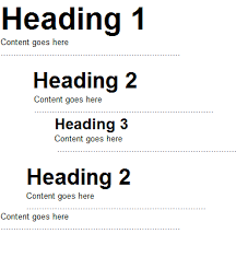 Headings