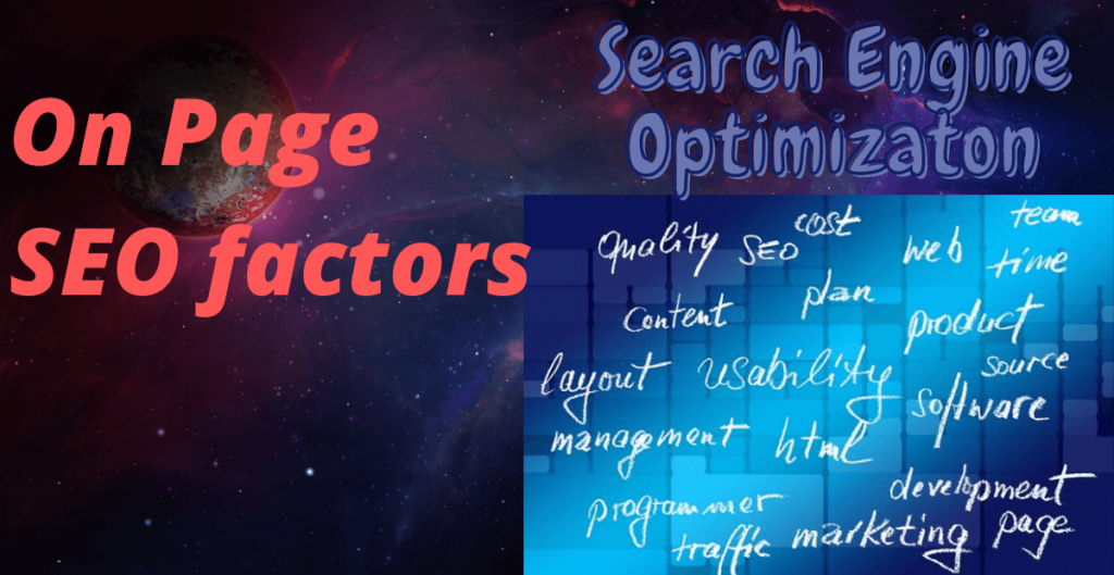 On Page Seo Factor